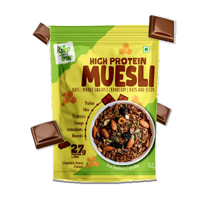 keep true muesli chocolate/strawberry