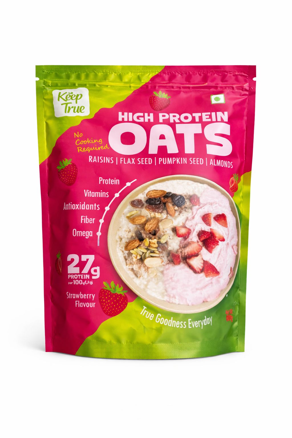 keep true oats chocolate/strawberr