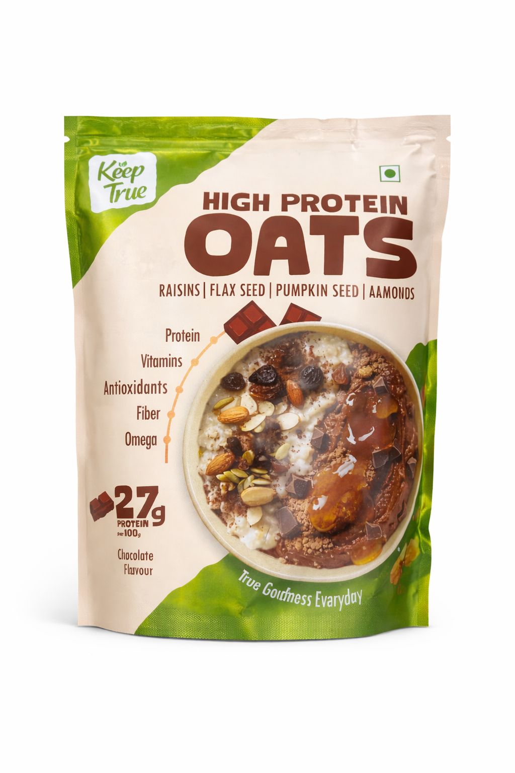 keep true oats chocolate/strawberr