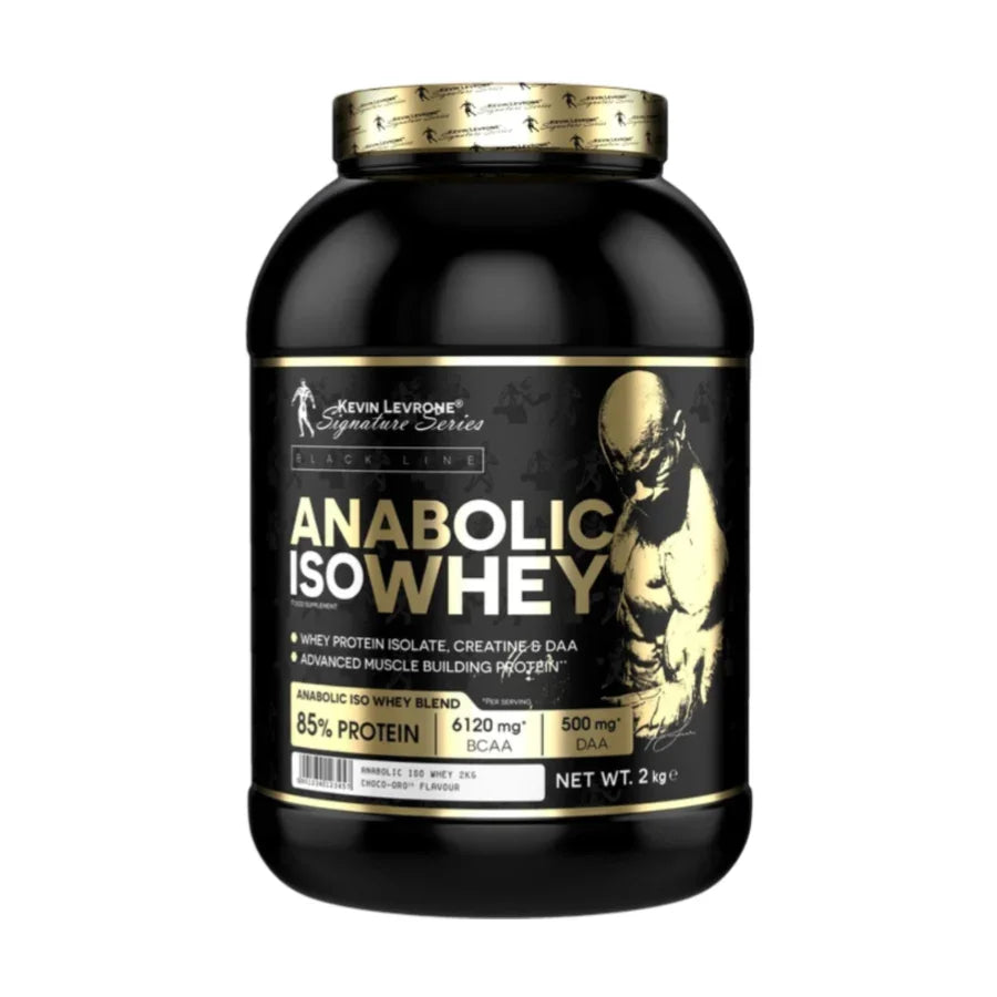 Kevin Levrone Anabolic Iso Whey 4.4 Lbs – High-Quality Whey Isolate for Lean Muscle & Recovery