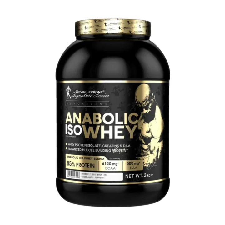Kevin Levrone Anabolic Iso Whey 4.4 Lbs – High-Quality Whey Isolate for Lean Muscle & Recovery