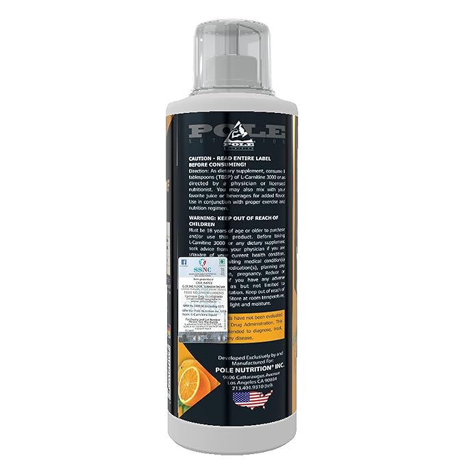 Pole Nutrition Liquid L-Carnitine Fat Burner