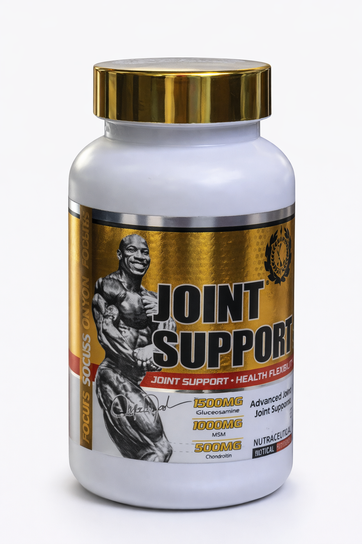 Dexter Jackson Joint Support – Advanced Joint Care Formula | 1500mg Glucosamine + 1000mg MSM + 500mg Chondroitin