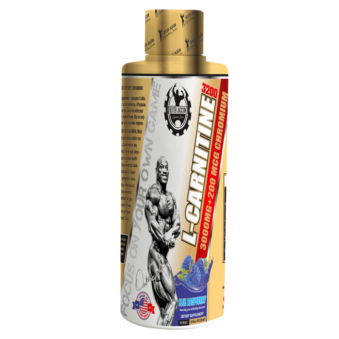 Dexter Jackson Signature Series Liquid L-Carnitine – Fat Burner & Energy Support