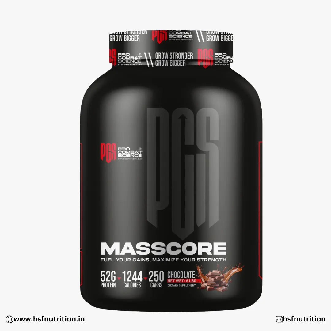 PCS MASSCORE Mass Gainer, 2.7kg, Chocolate