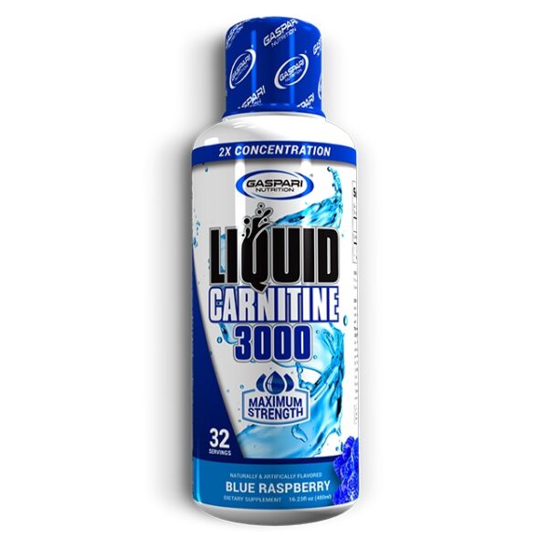 Gaspari Nutrition Liquid L-Carnitine – Fat Metabolism & Energy Support | Blood Orange, Sour Apple & Mango Flavours