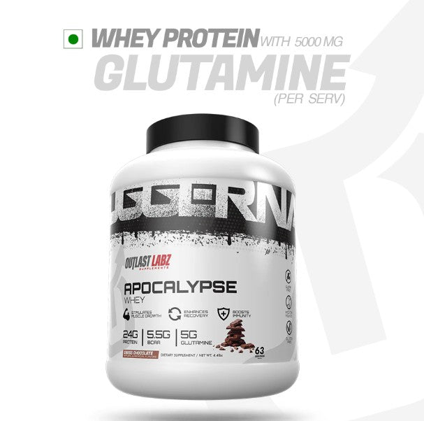 Apocalypse Whey 2 Kg – Swiss Chocolate Flavour Whey Protein for Muscle Growth & Recovery