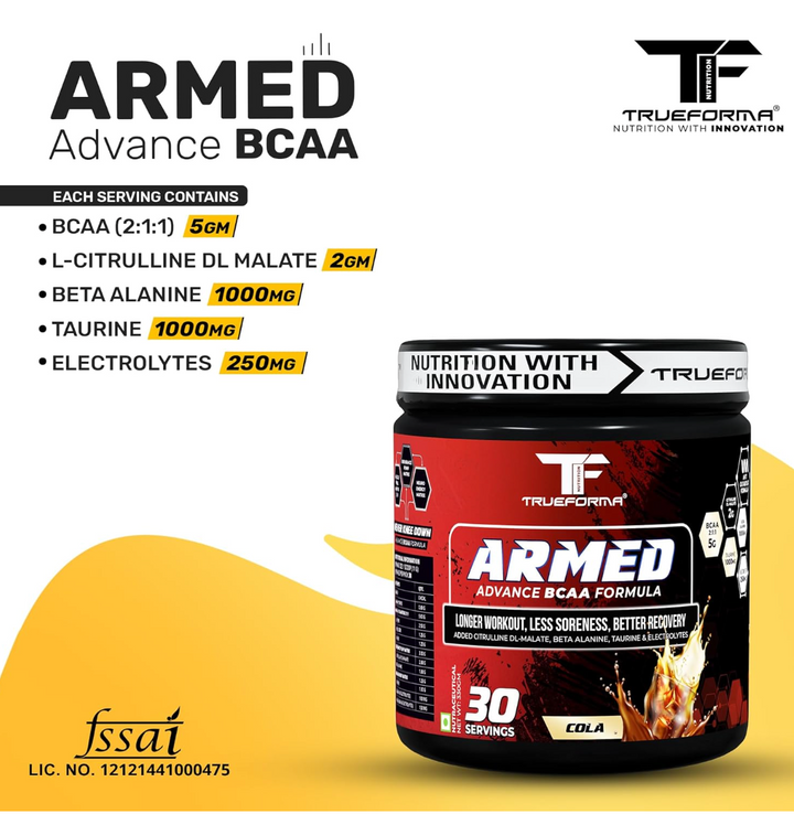 Trueforma BCAA – Muscle Recovery & Endurance Formula