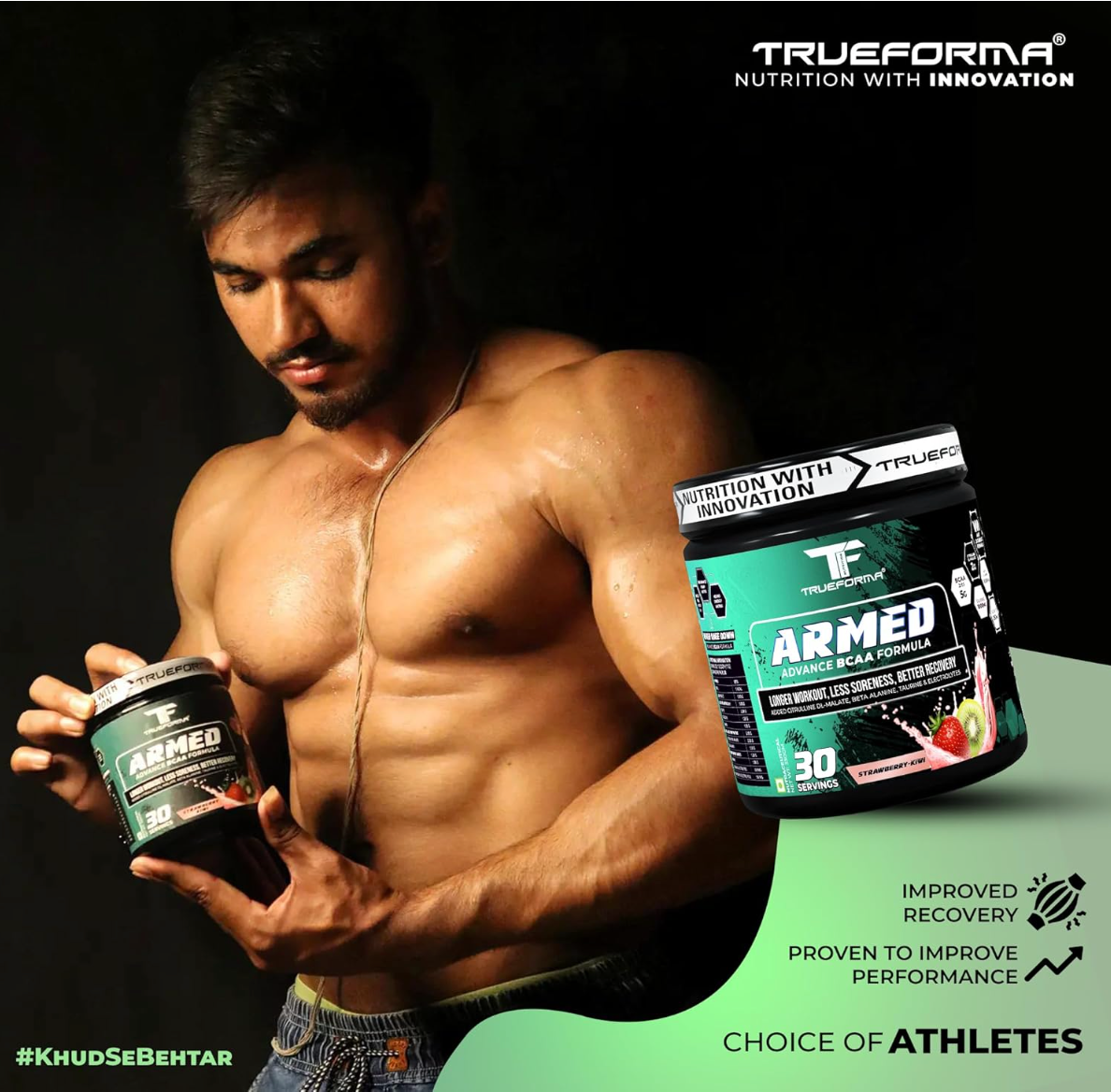 Trueforma BCAA – Muscle Recovery & Endurance Formula