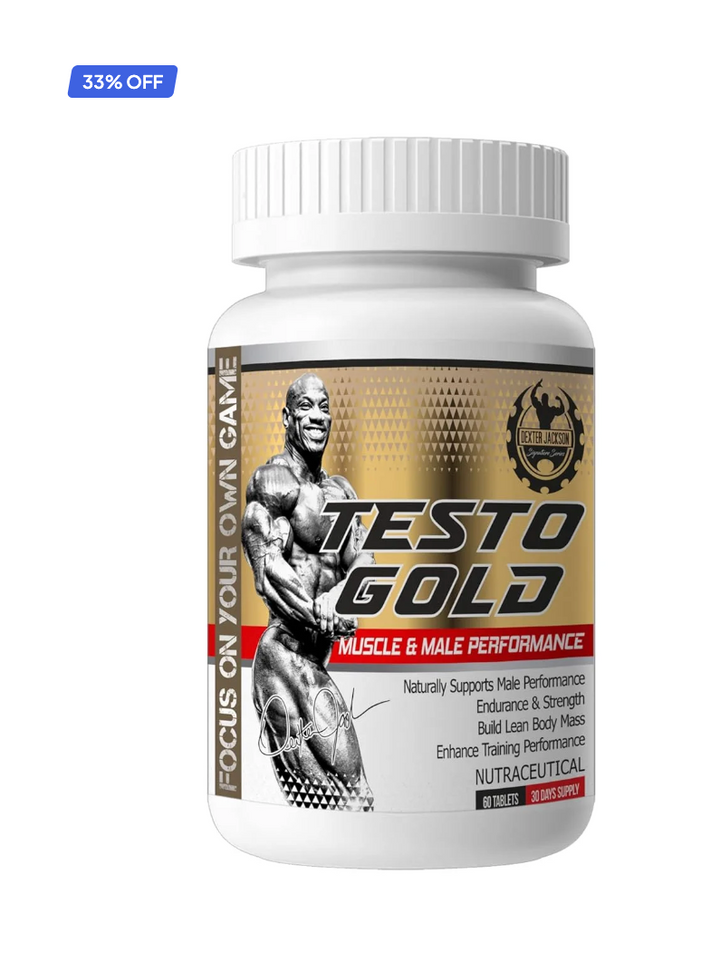 Dexter Jackson Testo Gold – Advanced Testosterone Support Formula