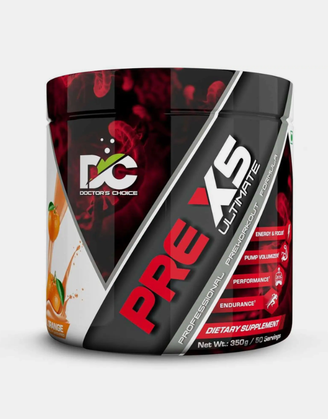 Doctor’s Choice Pre X5 Professional Pre-Workout Formula