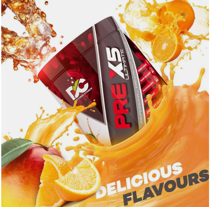 Doctor’s Choice Pre X5 Professional Pre-Workout Formula