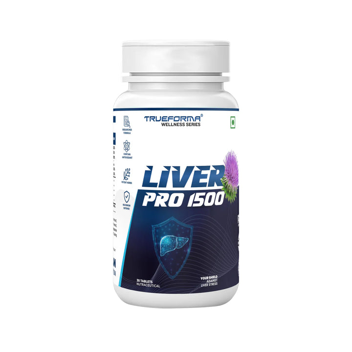 Trueforma® Liver Pro 1500 – Natural Liver Support & Detox Formula (30 Tablets)