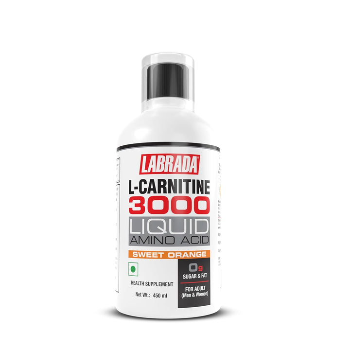 Labrada L-Carnitine Liquid (Double Strength 100% L-Carnitine 3000mg Per Serving)