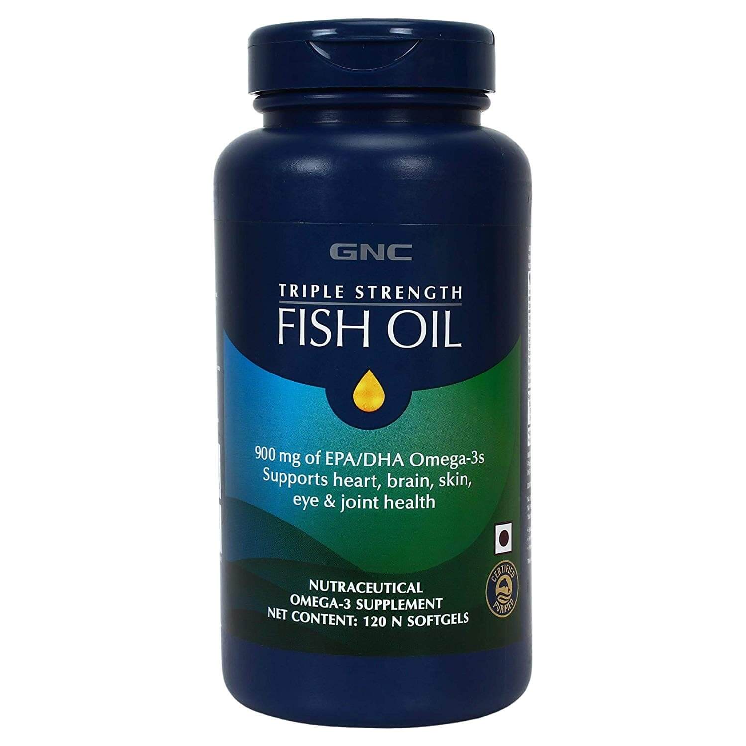 GNC Triple Strength Fish Oil Softgels