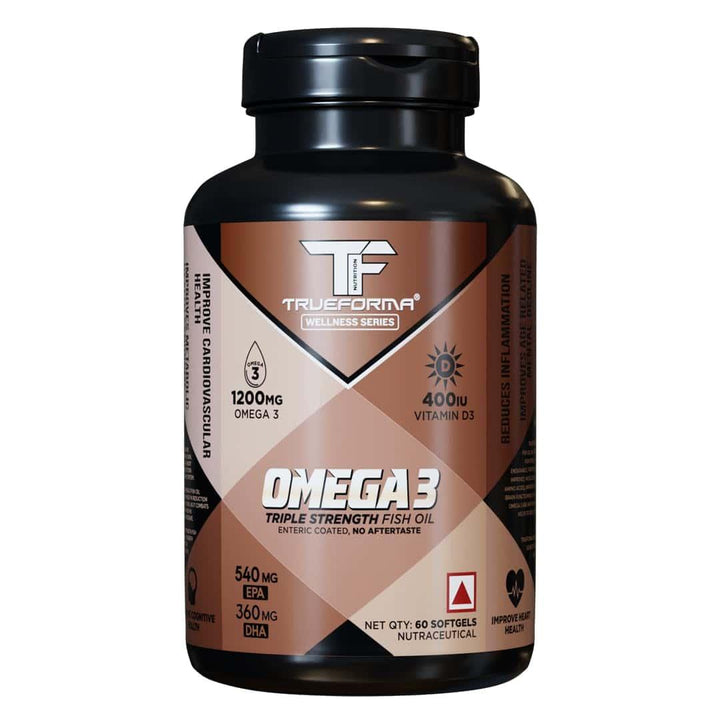 Trueforma® Omega-3 with Vitamin D3 – Daily Softgels