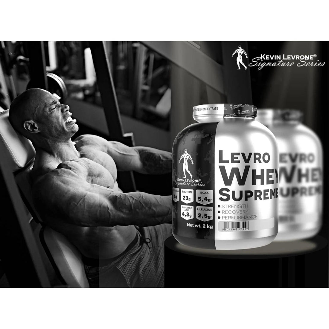 Kevin Levrone Levro supreme Whey 2 Kg – Chocolate Flavour Premium Protein for Muscle Growth & Recovery
