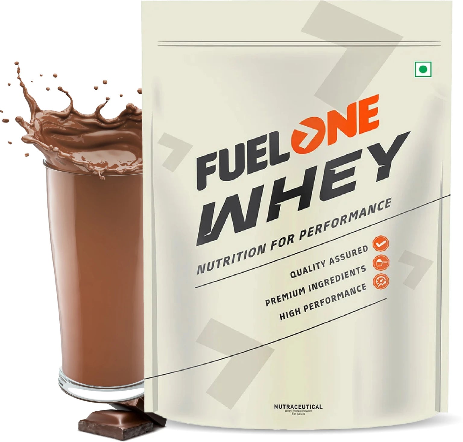 Fuel One Whey Protein Powder 1 Kg (2.2 lb) – High Quality Whey Protein for Muscle Growth & Recovery