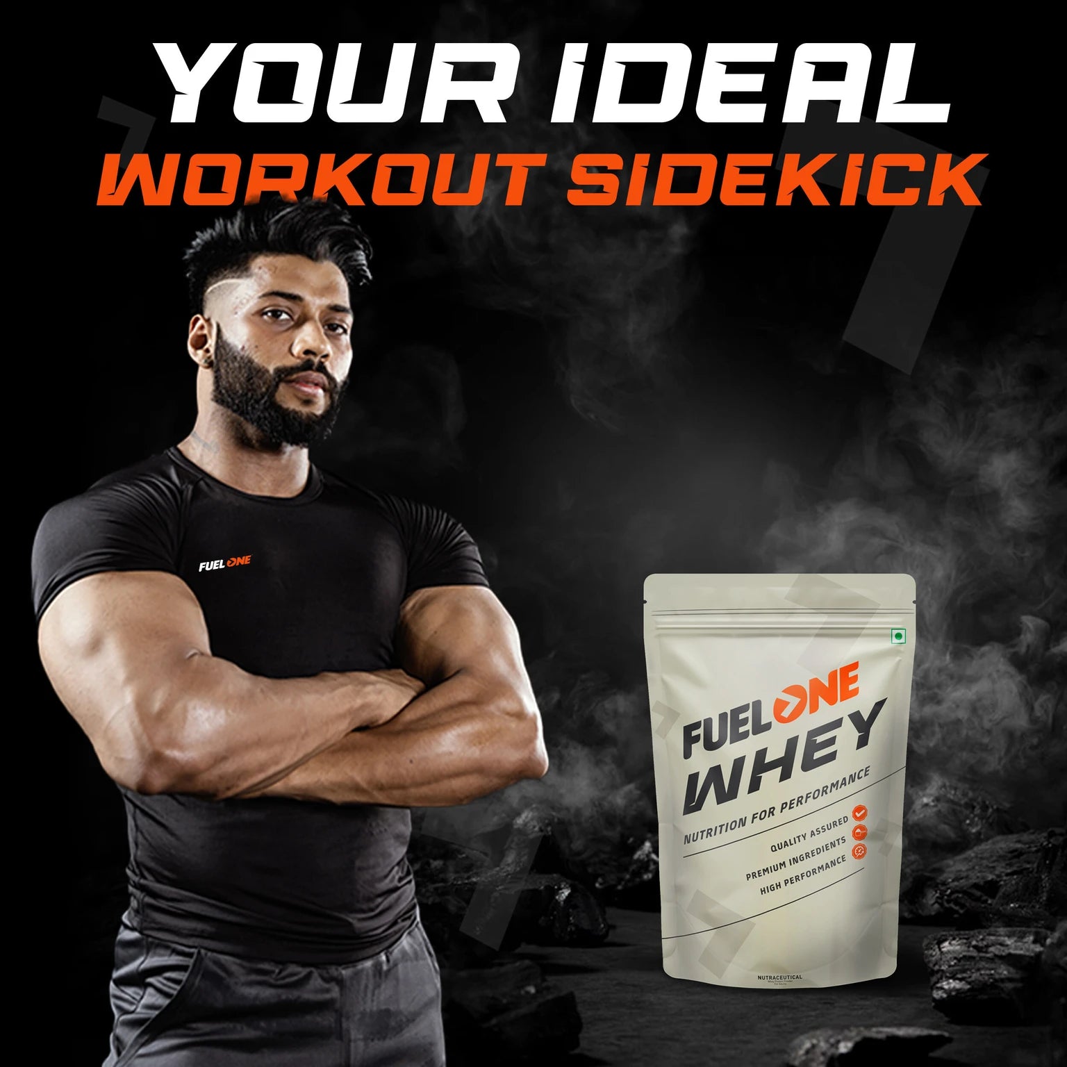 Fuel One Whey Protein Powder 1 Kg (2.2 lb) – High Quality Whey Protein for Muscle Growth & Recovery